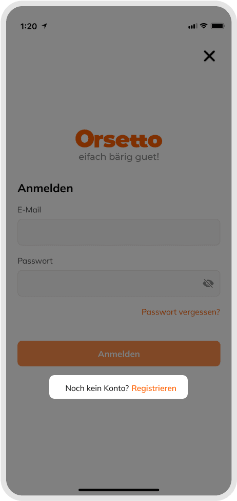 Sign Up Screen
