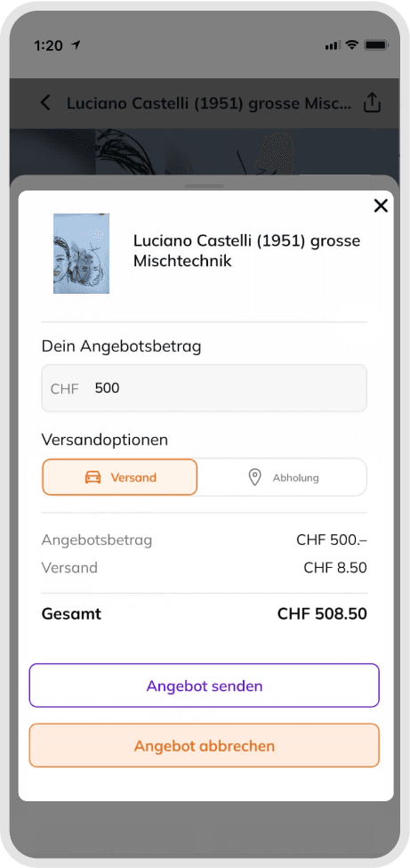 Auction option